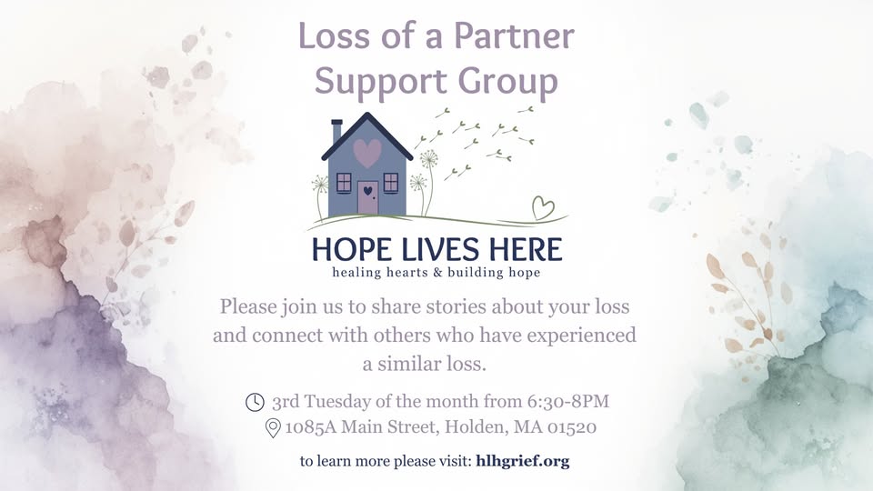 Loss of a Partner Support Group